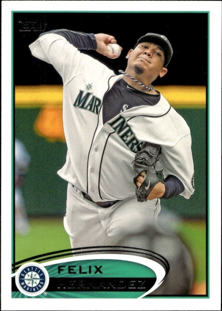 2012 Topps Series 2 Felix Hernandez #430 trading card