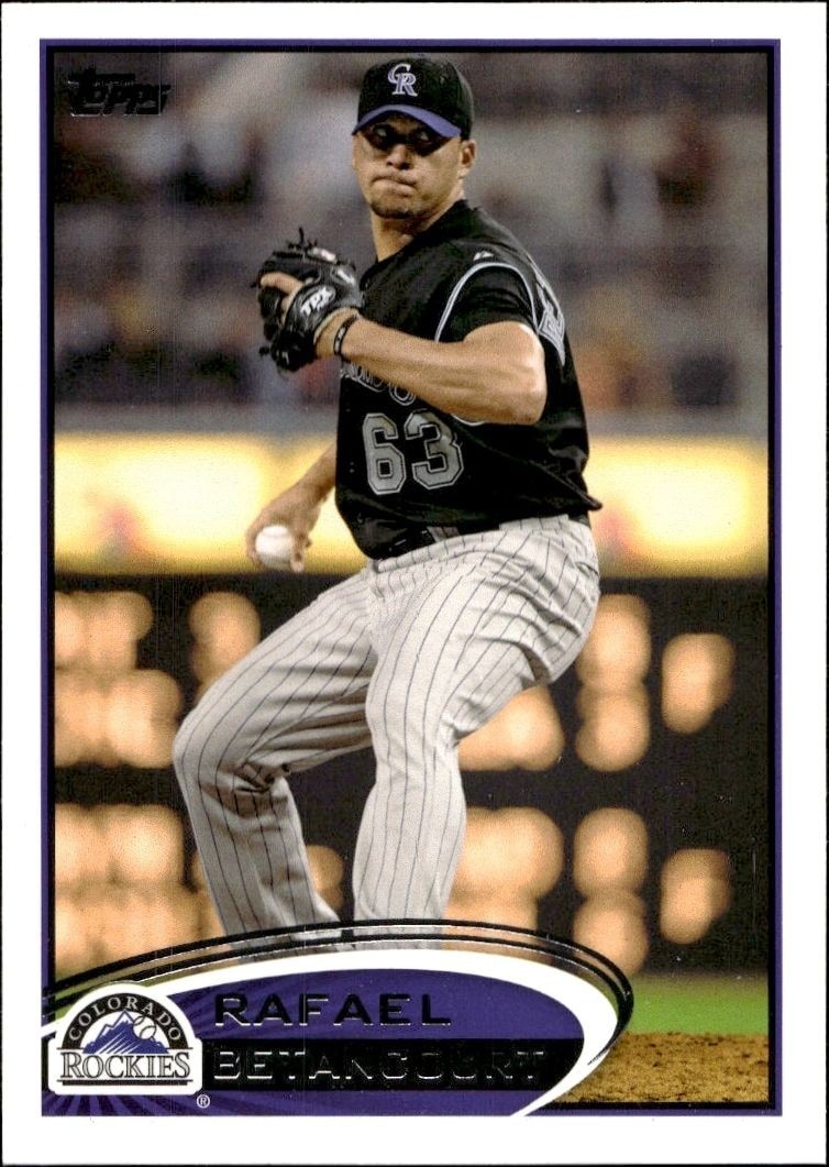 2012 Topps Series 2 Rafael Betancourt #444 trading card