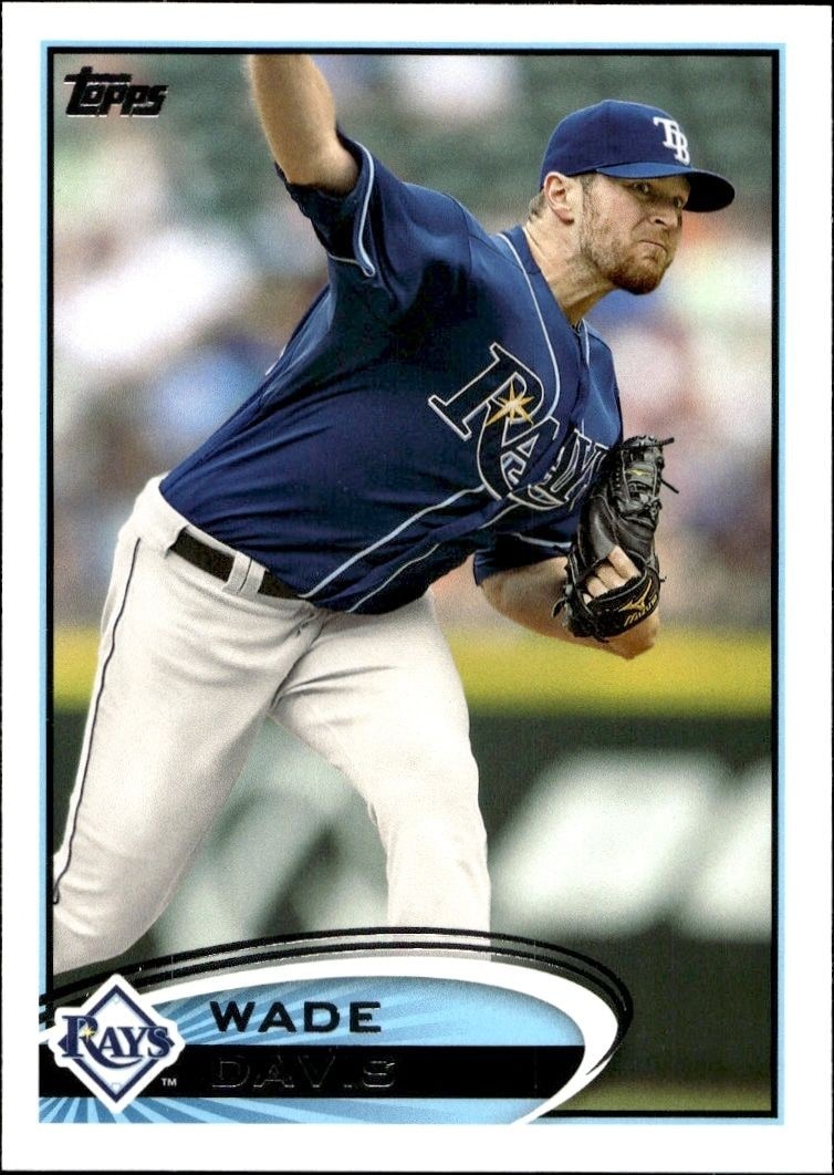 2012 Topps Series 2 Wade Davis #578 trading card