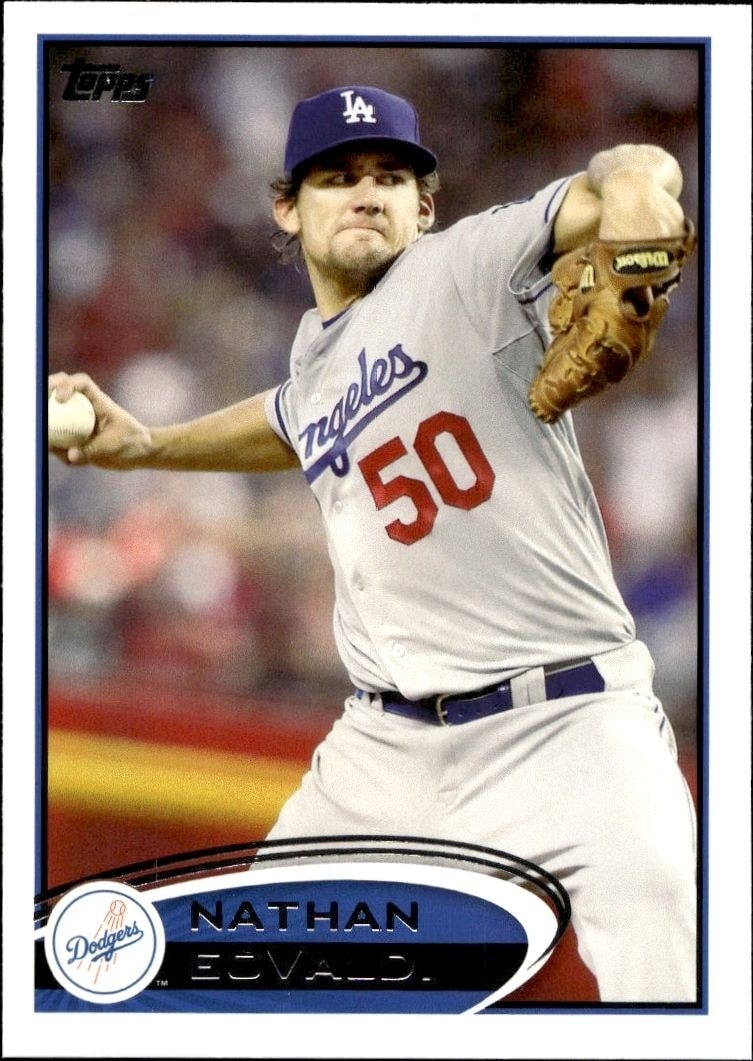 2012 Topps Series 2 Nathan Eovaldi #405 trading card