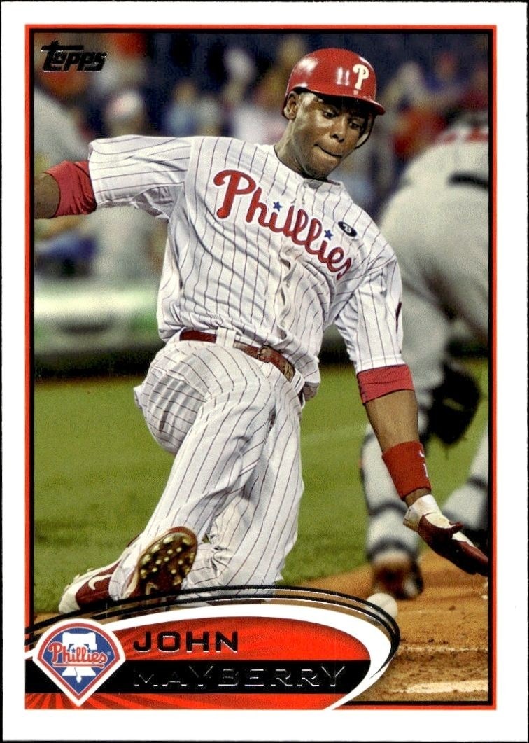 2012 Topps Series 2 John Mayberry Jr. #353 trading card