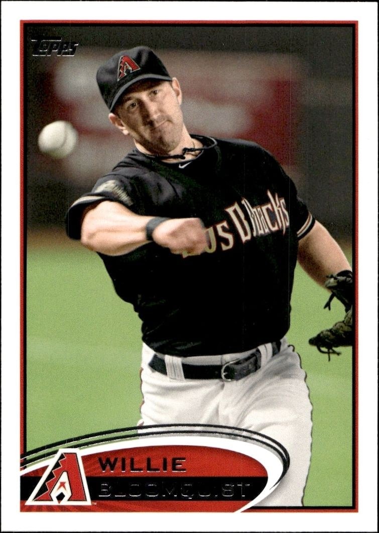 2012 Topps Series 2 Willie Bloomquist #515 trading card