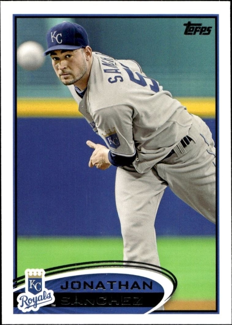 2012 Topps Series 2 Jonathan Sanchez #404 trading card