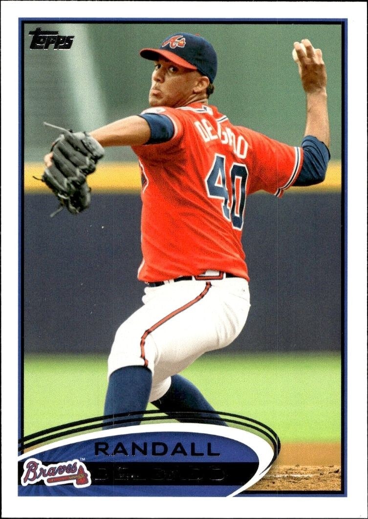 2012 Topps Series 2 Randall Delgado #510 trading card
