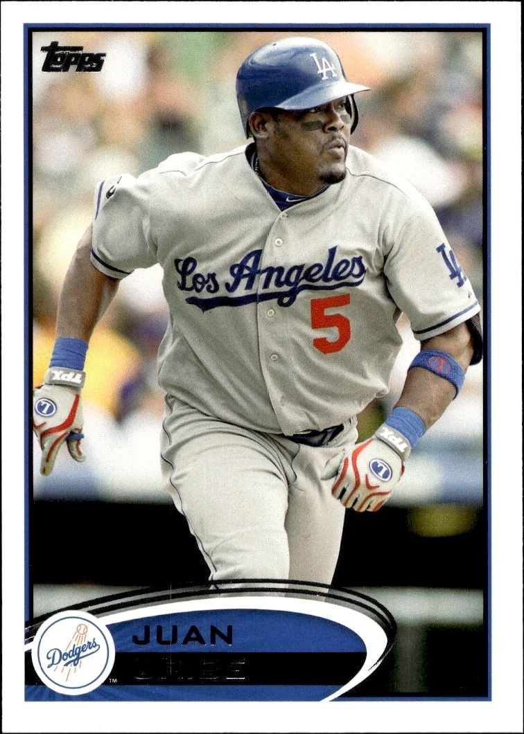 2012 Topps Series 2 Juan Uribe #438 trading card