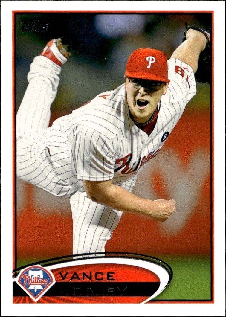 2012 Topps Series 1 Vance Worley #307 trading card