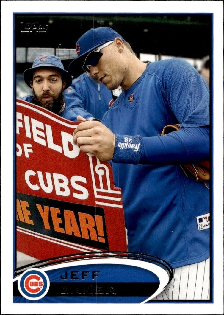 2012 Topps Series 2 Jeff Baker #435 trading card