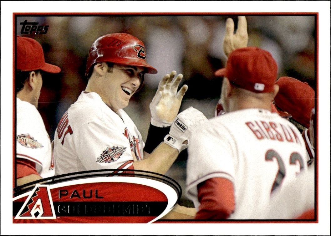2012 Topps Series 2 Paul Goldschmidt #608 trading card