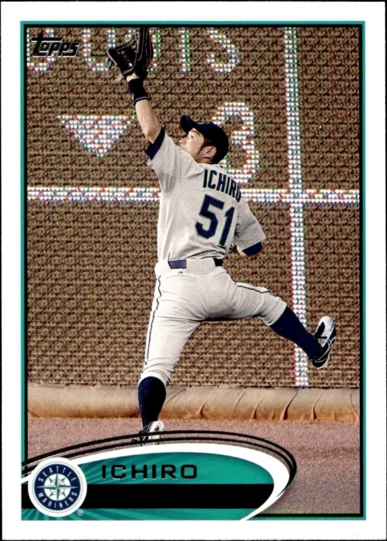 2012 Topps Series 2 Ichiro Suzuki #537 trading card