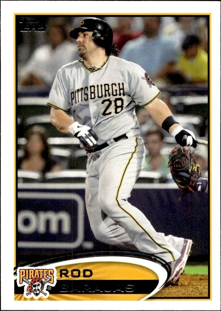 2012 Topps Series 2 Rod Barajas #391 trading card