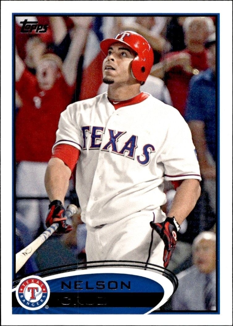 2012 Topps Series 2 Nelson Cruz #344 trading card