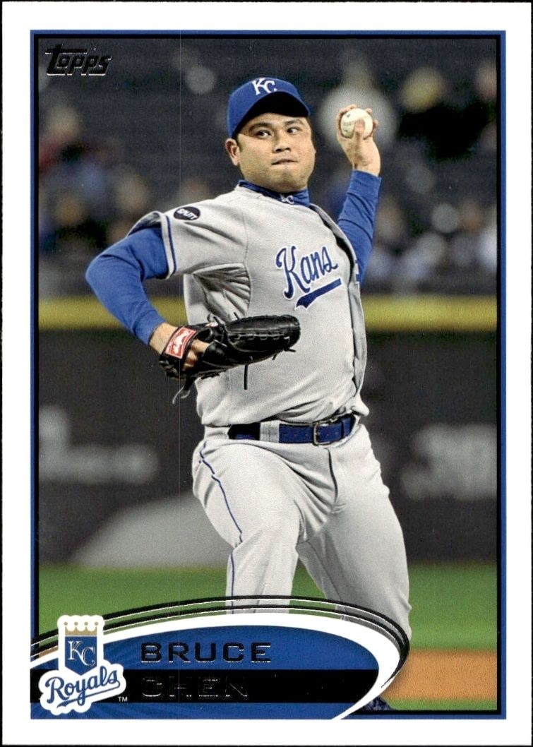 2012 Topps Series 2 Bruce Chen #647 trading card