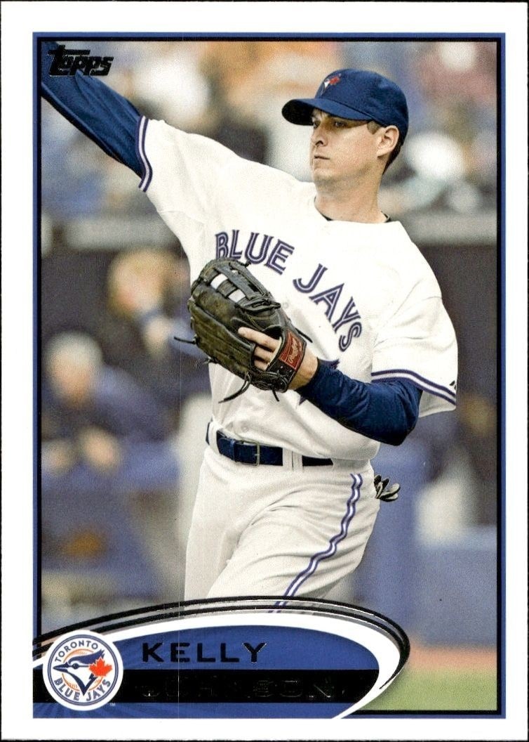 2012 Topps Series 2 Kelly Johnson #549 trading card
