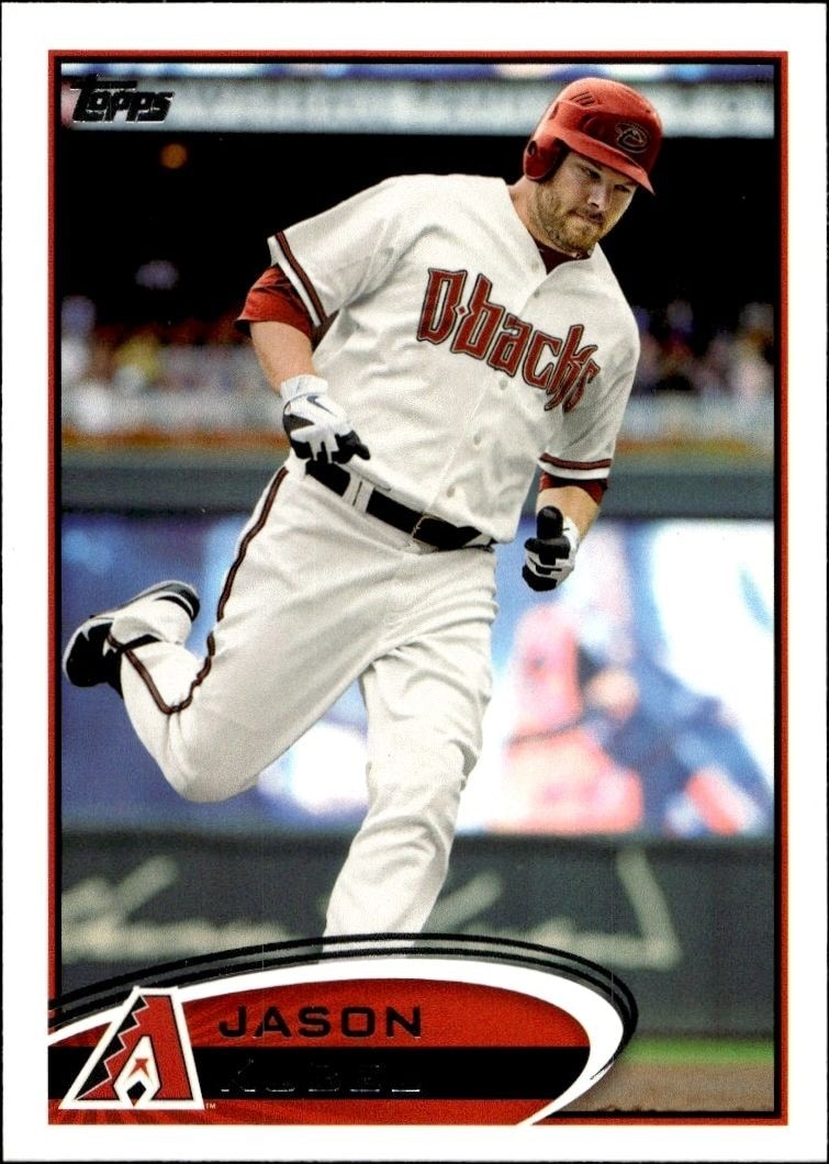 2012 Topps Series 2 Jason Kubel #581 trading card