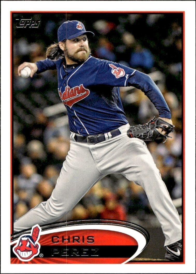 2012 Topps Series 2 Chris Perez #436 trading card