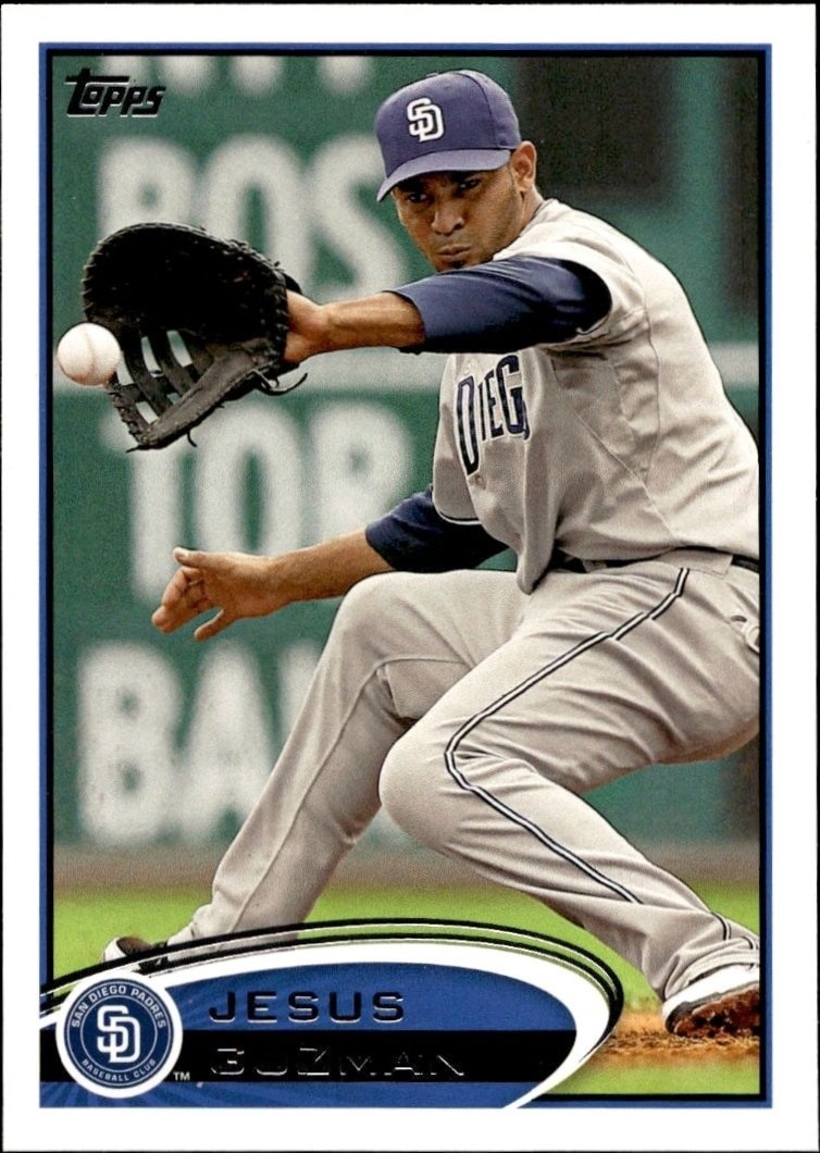 2012 Topps Series 1 Jesus Guzman #14 trading card