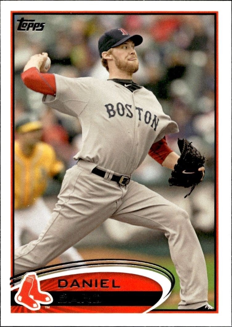 2012 Topps Series 1 Daniel Bard #61 trading card