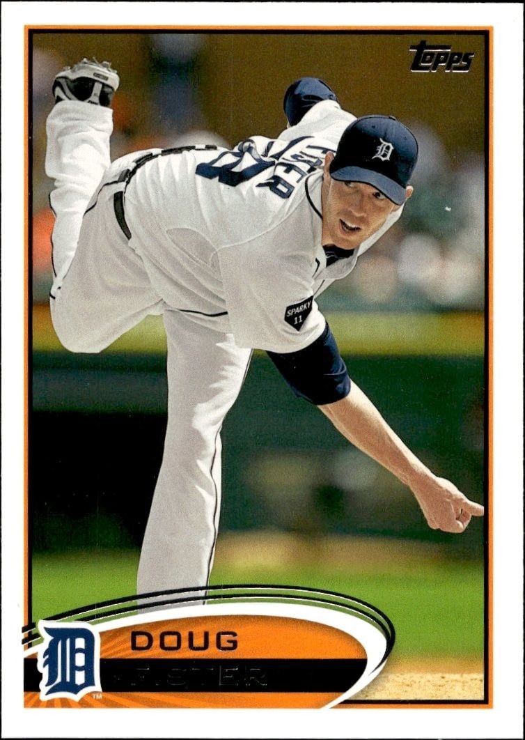 2012 Topps Series 1 Doug Fister #201 trading card