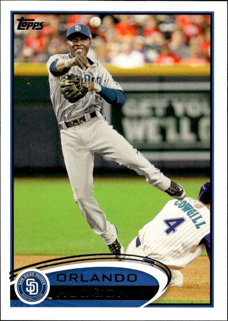 2012 Topps Series 1 Orlando Hudson #147 trading card