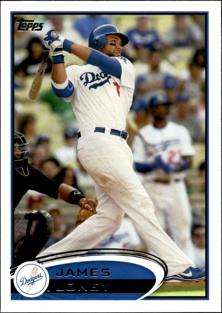2012 Topps Series 1 James Loney #39 trading card