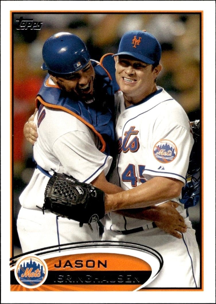 2012 Topps Series 1 Jason Isringhausen #323 trading card