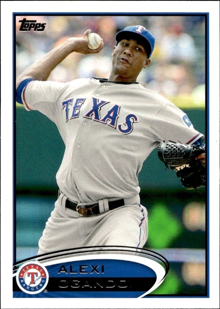 2012 Topps Series 1 Alexi Ogando #301 trading card