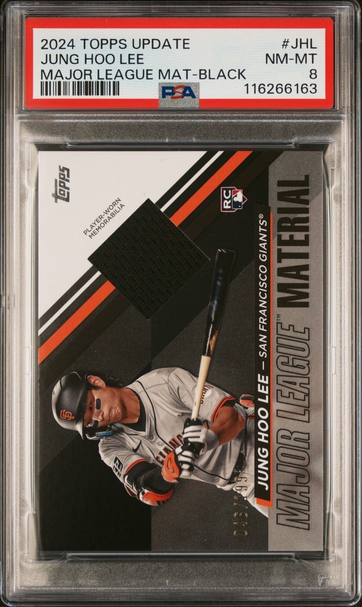 2024 Topps Update Series Jung Hoo Lee #MLMU-JHL trading card