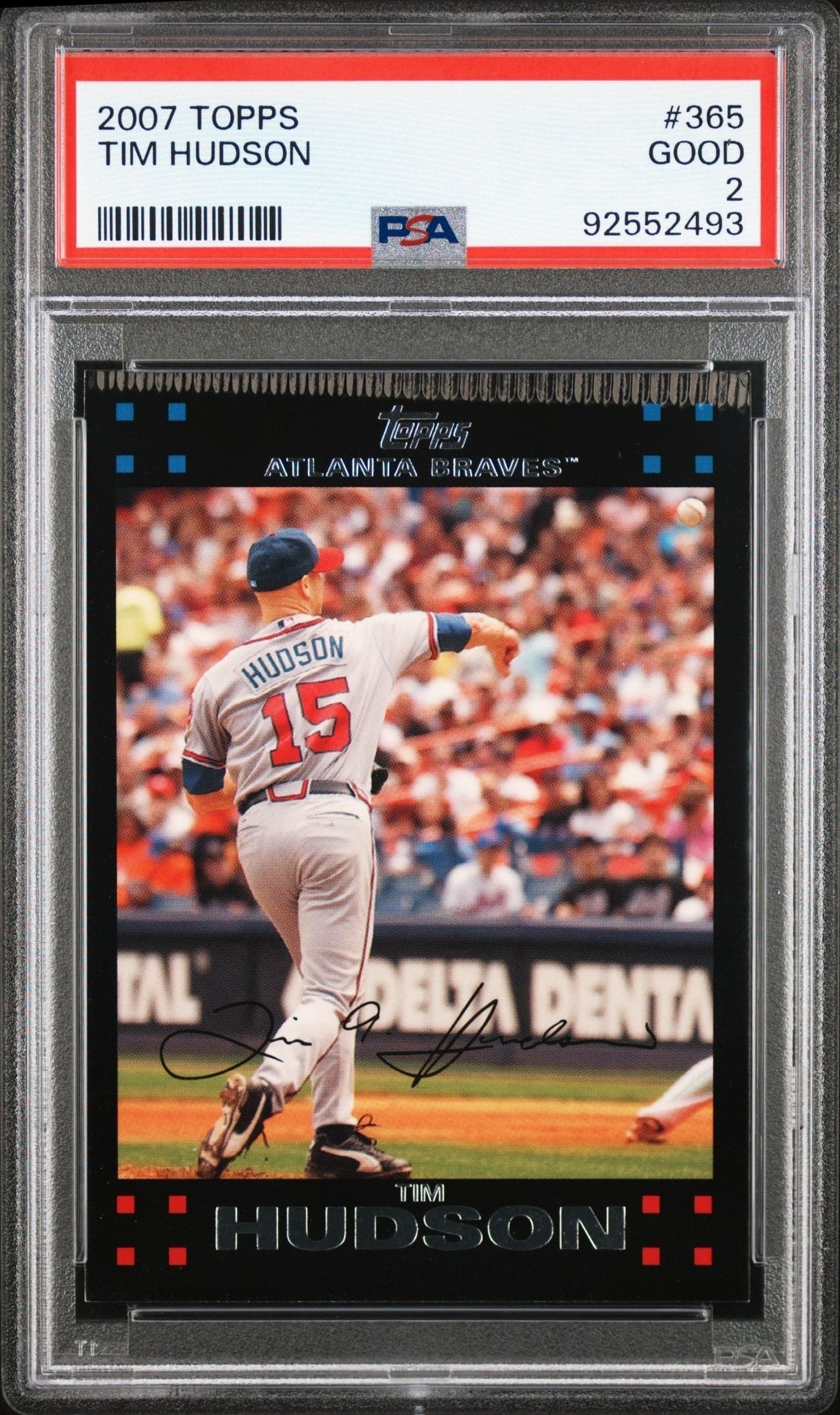 2007 Topps Updates & Highlights Tim Hudson #365 trading card