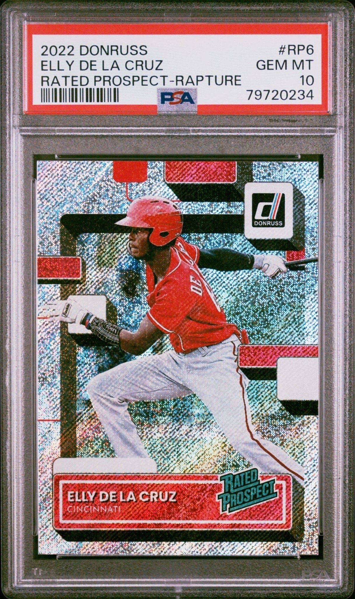 2022 Panini Donruss Elly De La Cruz #RP-6 trading card