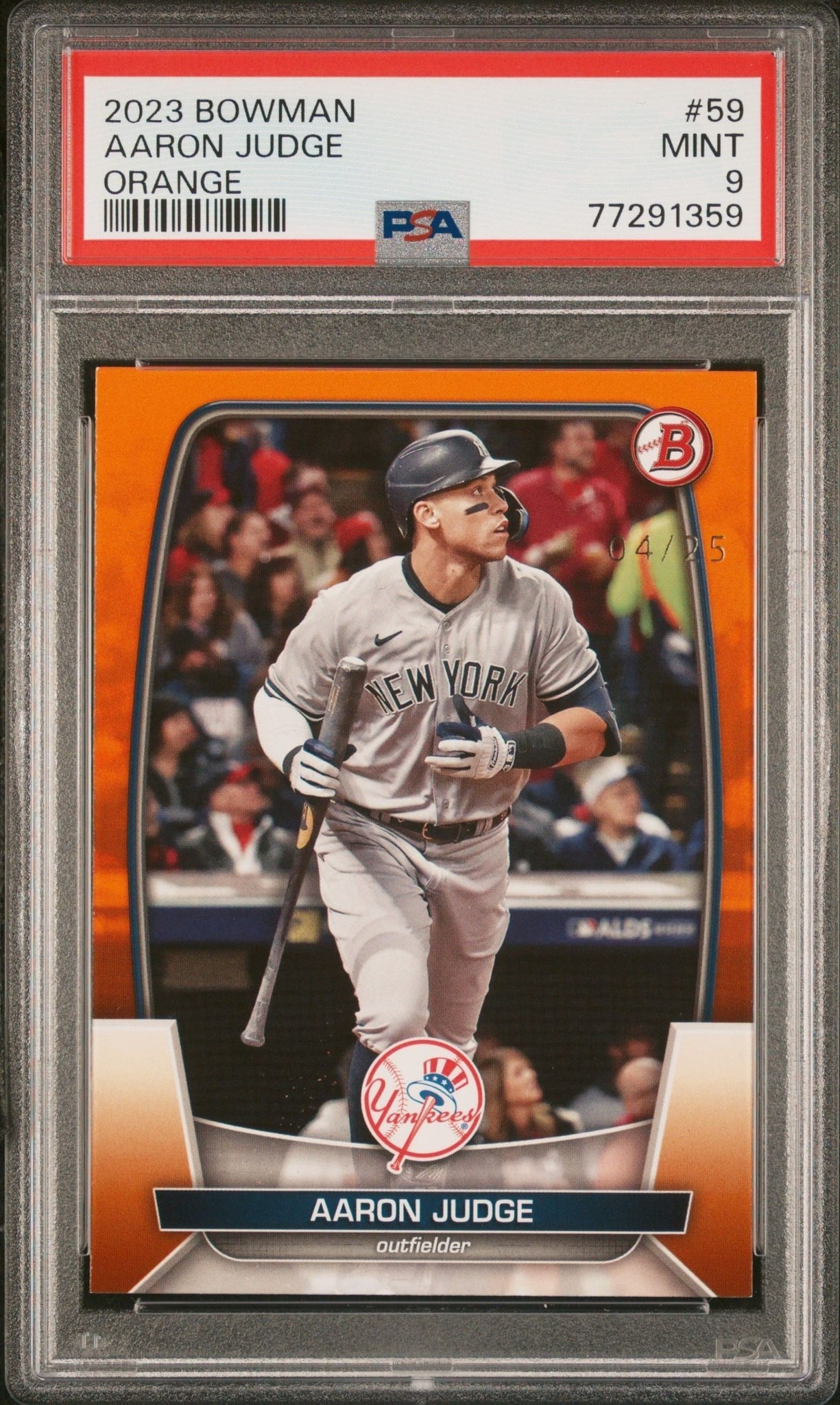 2023 Bowman Aaron Judge #59 trading card