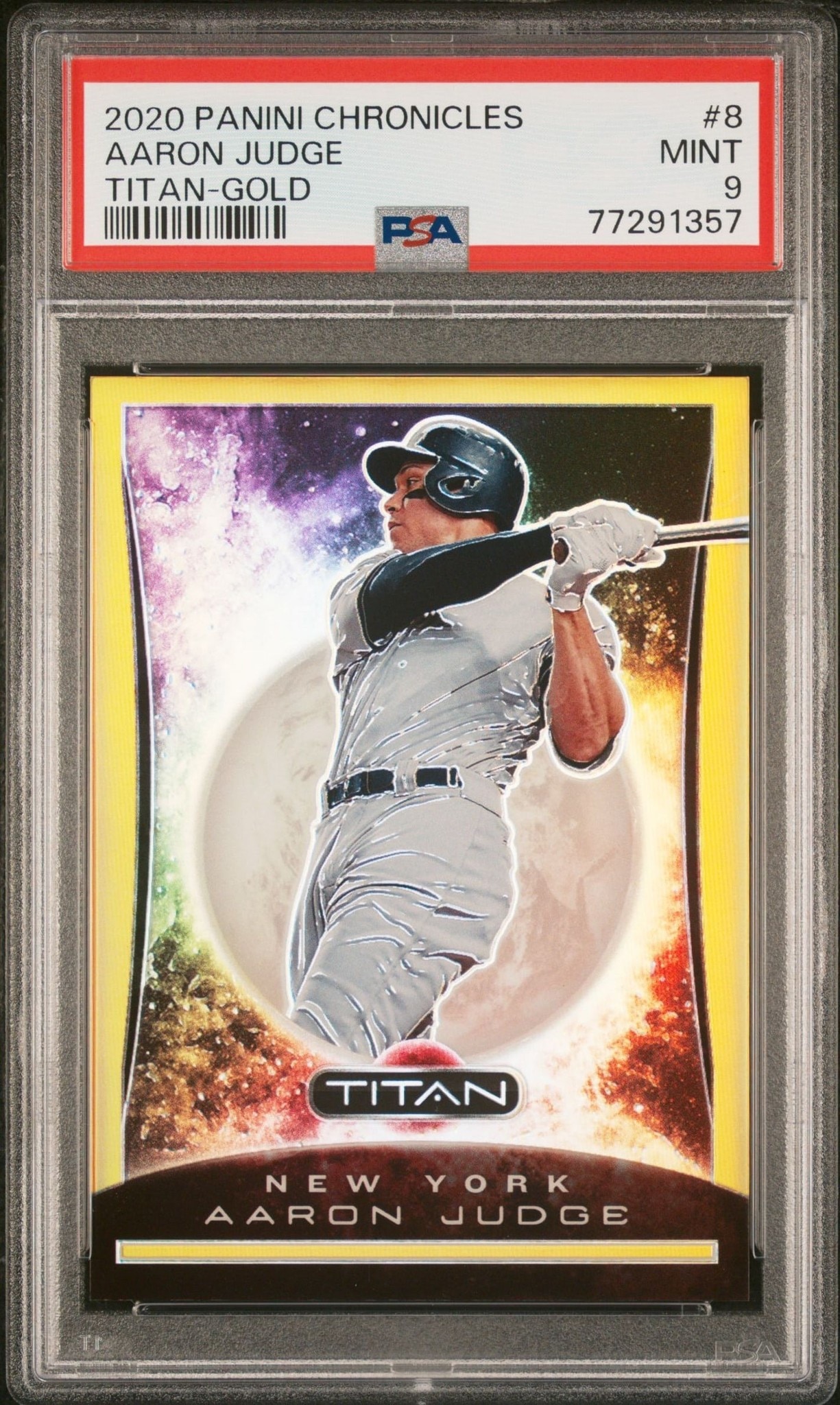2020 Panini Chronicles Aaron Judge #8 trading card