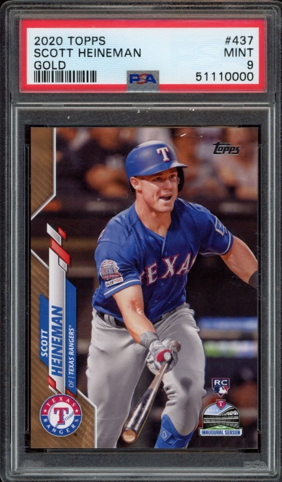 2020 Topps Scott Heineman #437 trading card