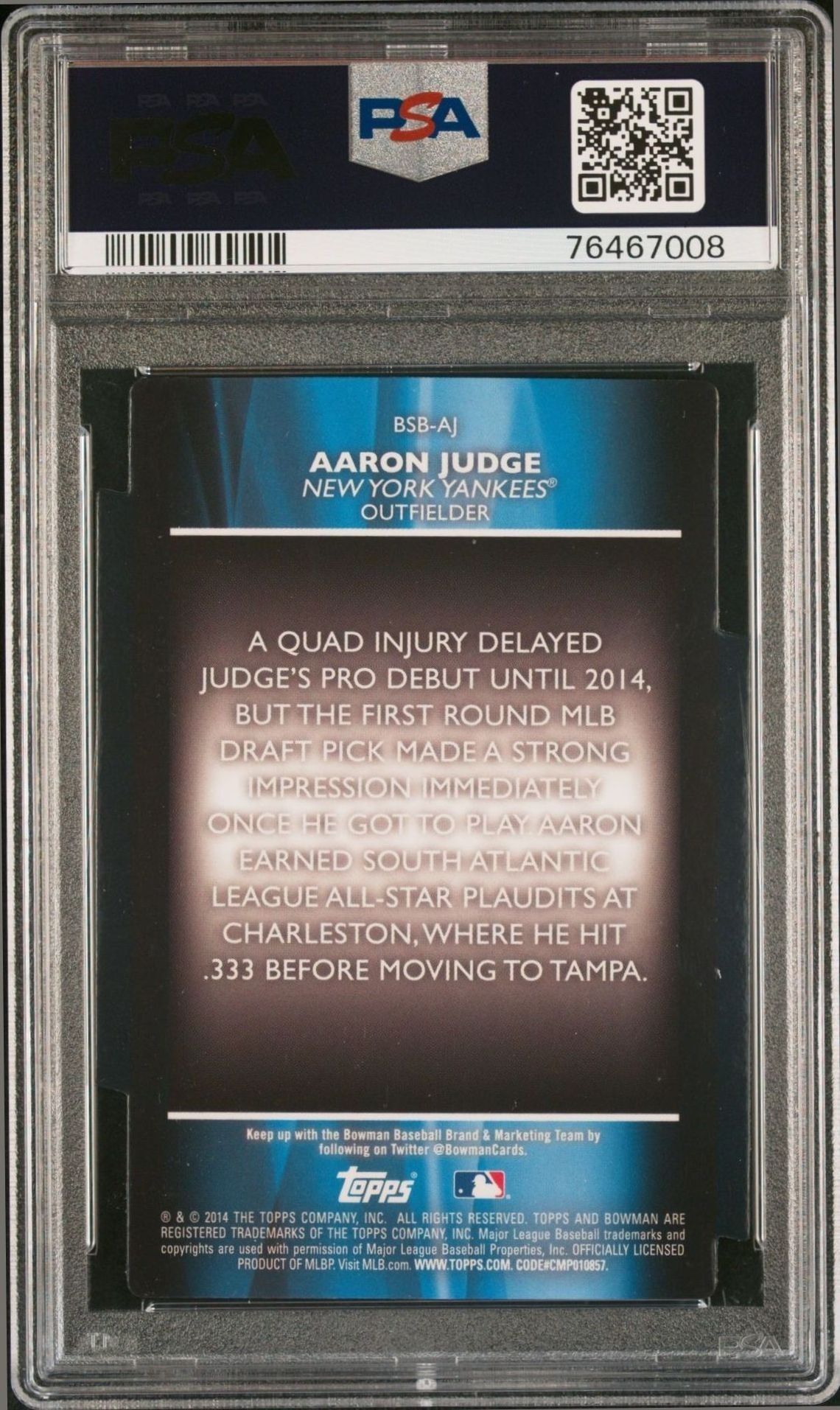 Aaron Judge - Back