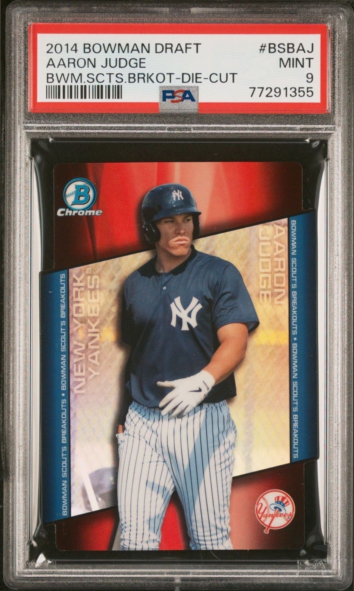 2014 Bowman Draft Aaron Judge #BSB-AJ trading card
