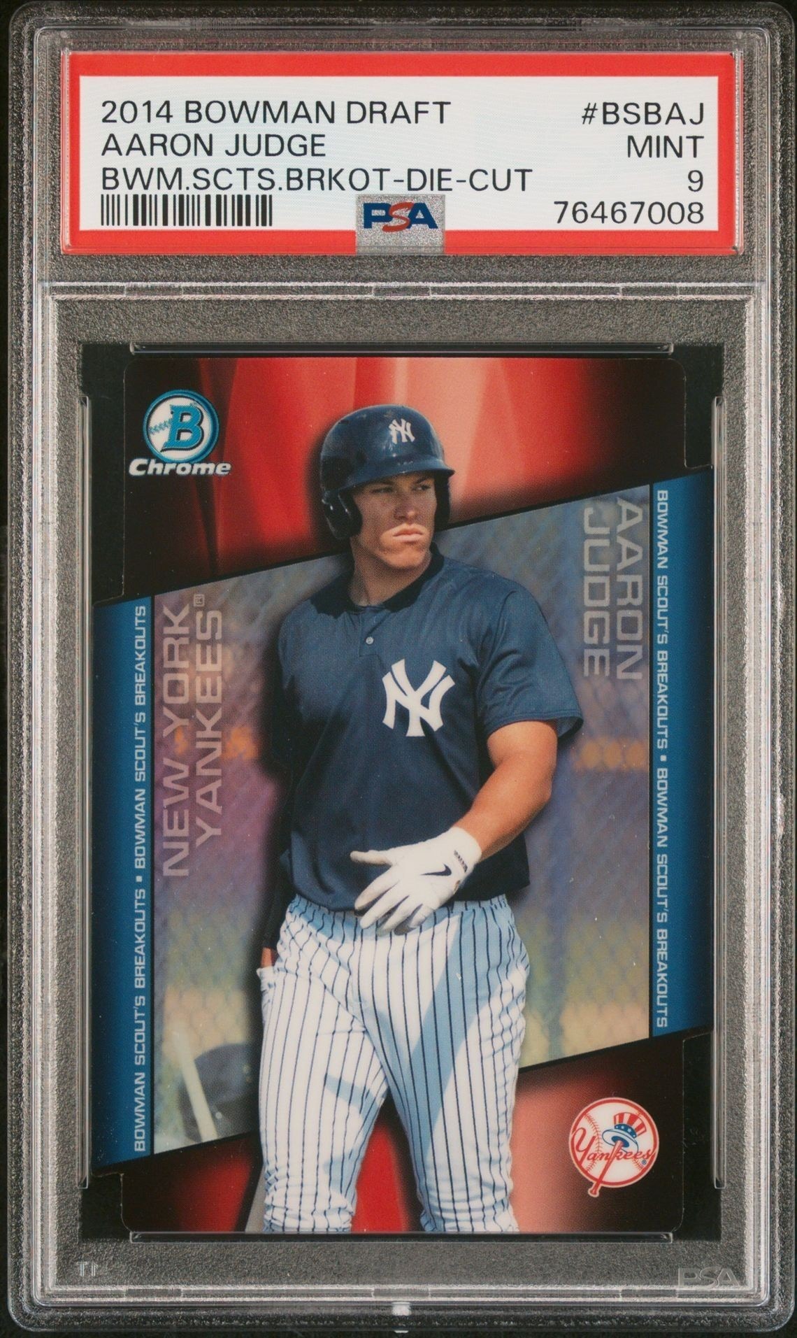 2014 Bowman Draft Aaron Judge #BSB-AJ trading card