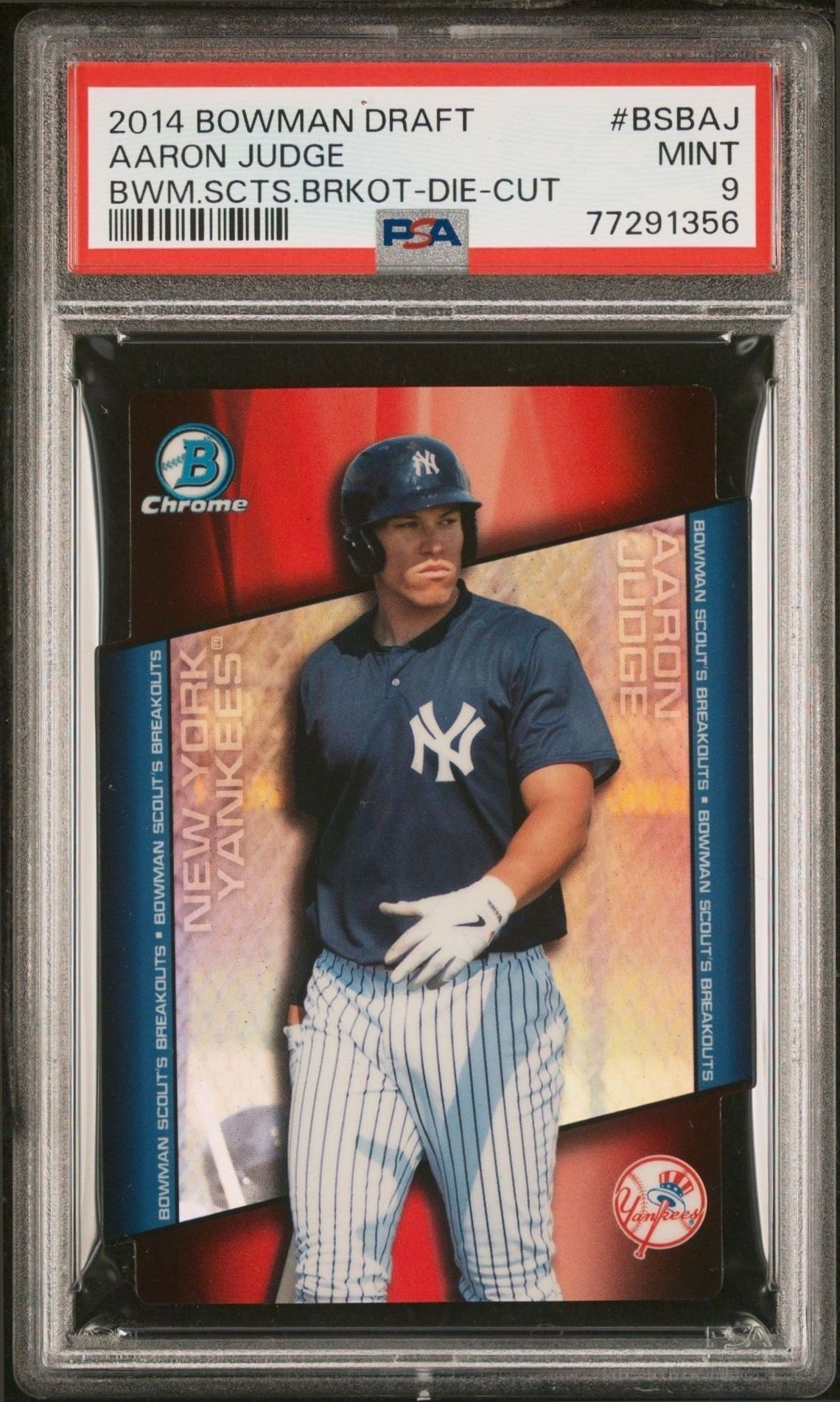 2014 Bowman Draft Aaron Judge #BSB-AJ trading card