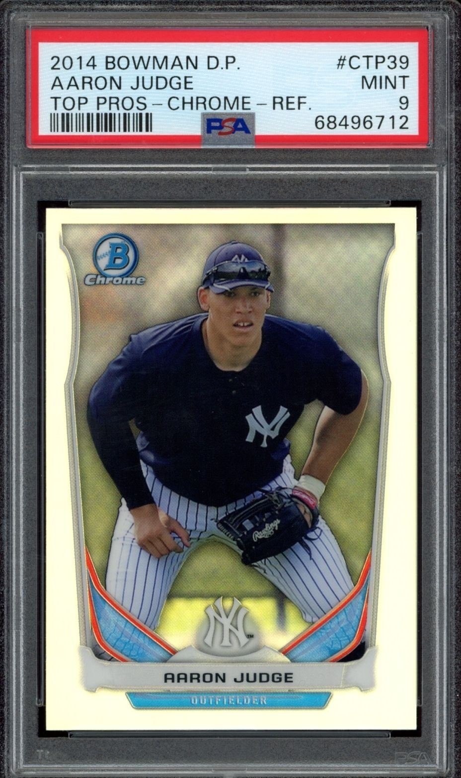 2014 Bowman Draft Picks Aaron Judge #CTP-39 trading card