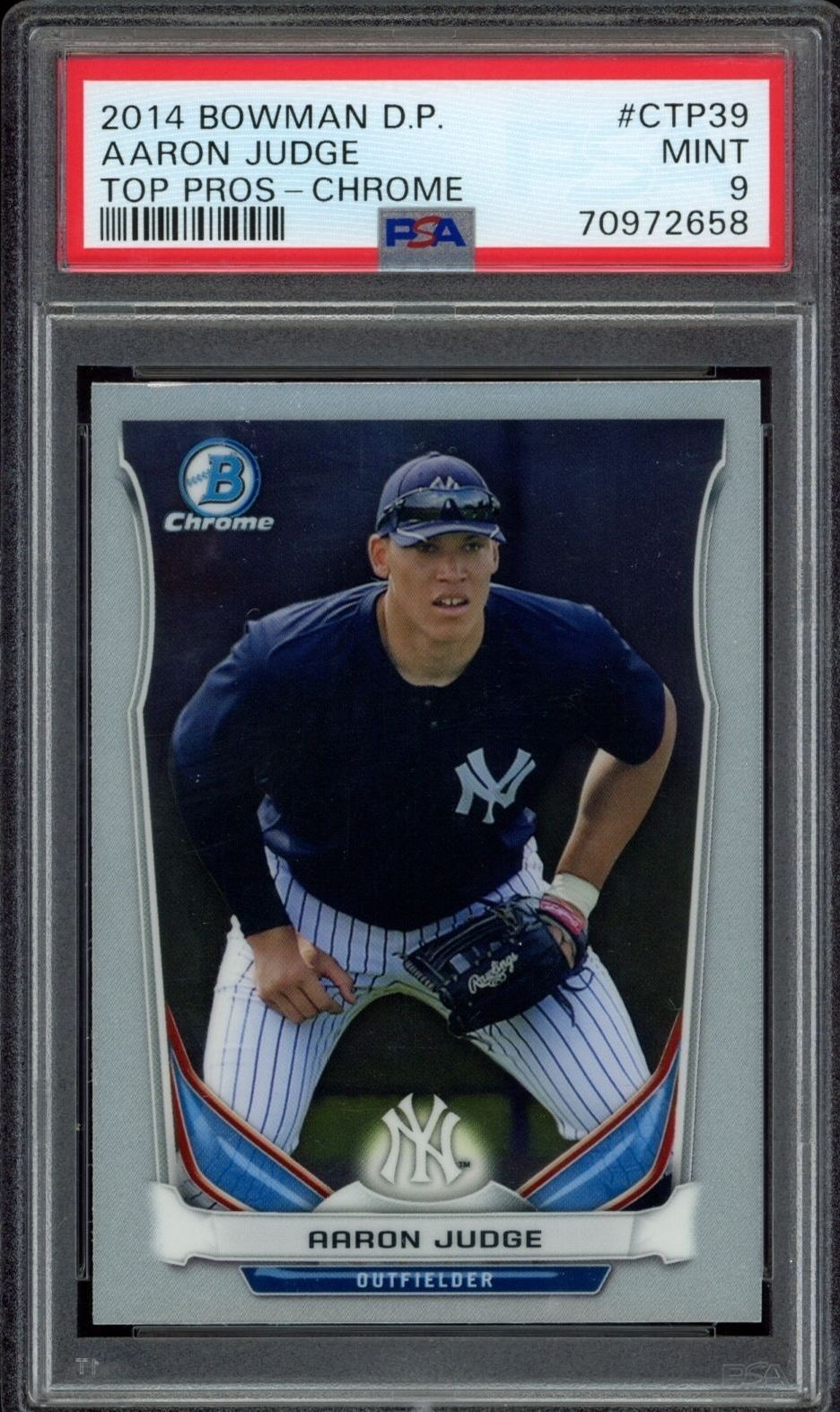 2014 Bowman Draft Picks Aaron Judge #CTP-39 trading card