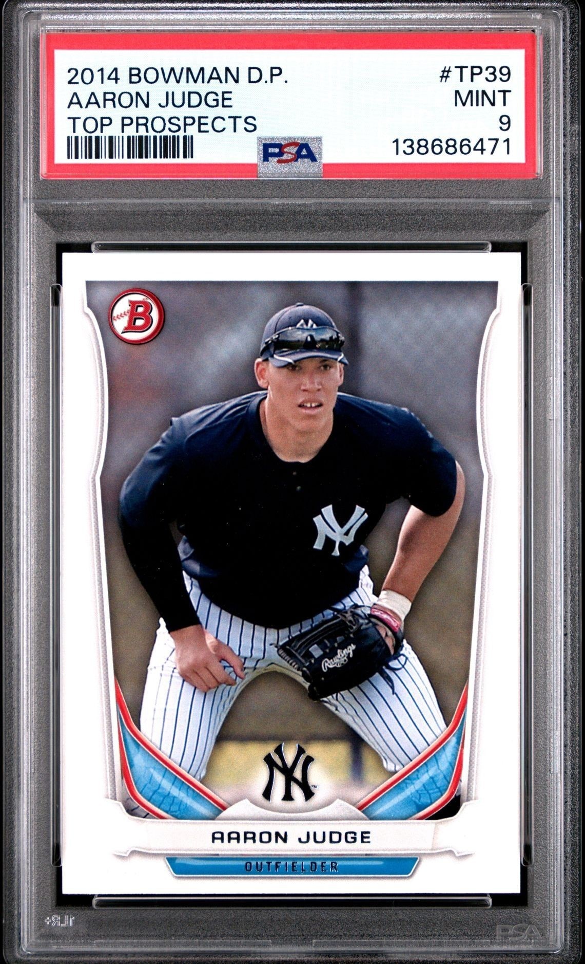 2014 Bowman Draft Picks Aaron Judge #TP-39 trading card