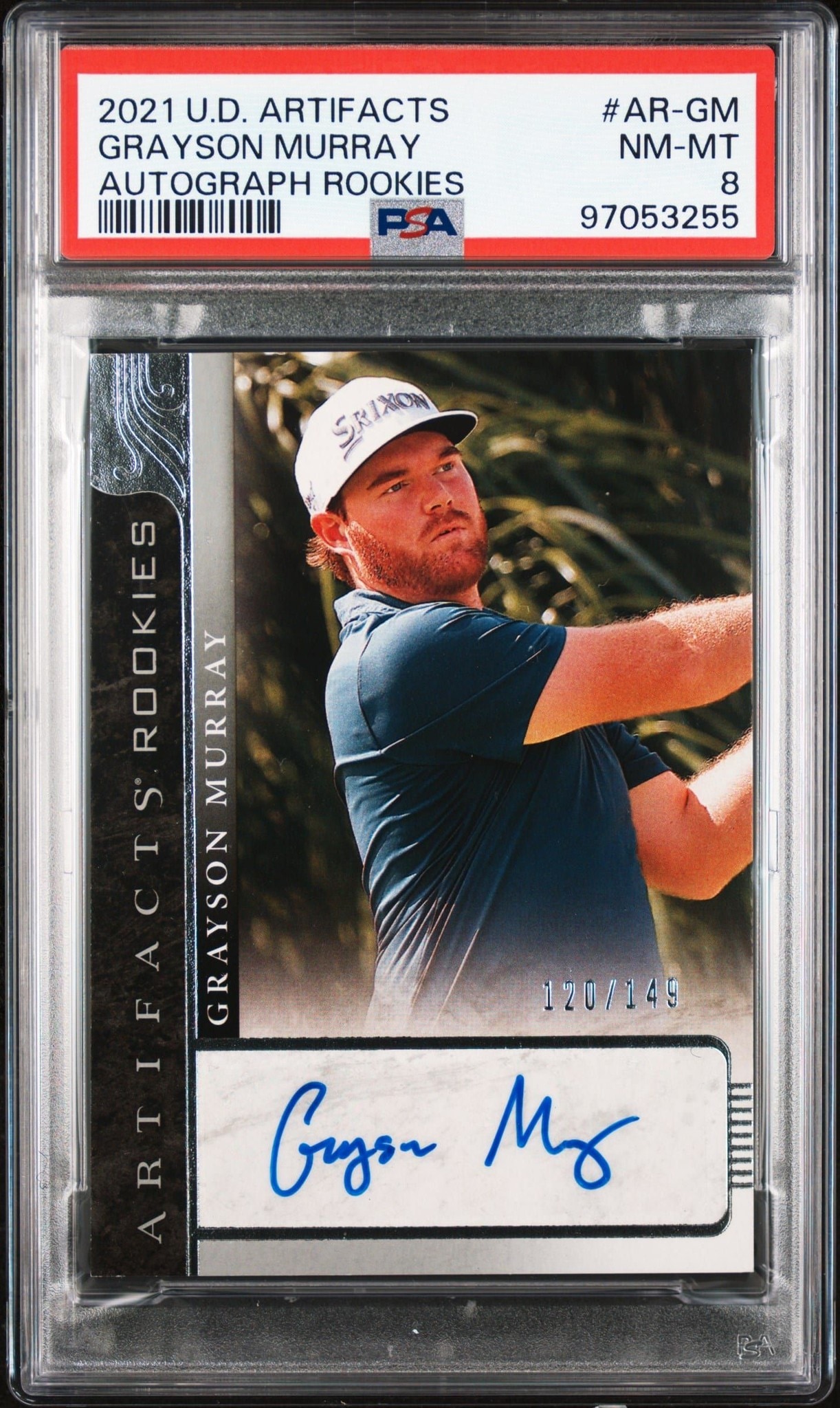 2021 Upper-Deck Artifacts Grayson Murray #AR-GM trading card