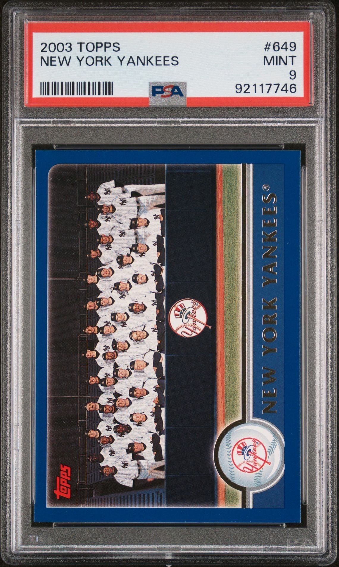2003 Topps Series 2 New York Yankees #649