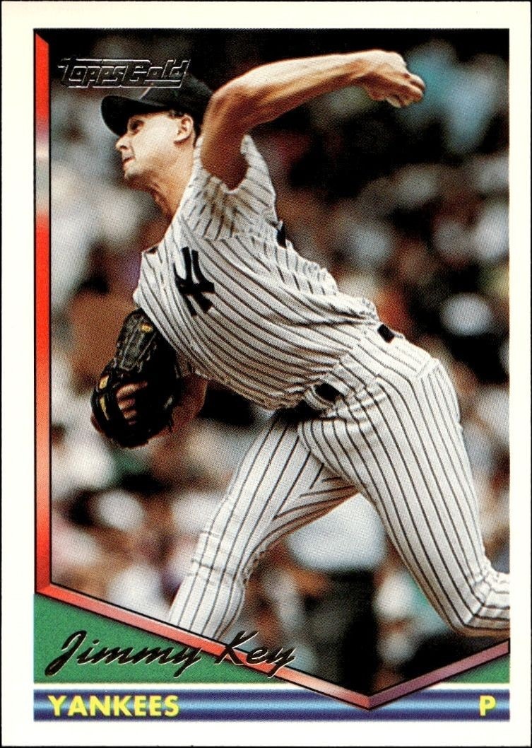1994 Topps Jimmy Key #120 trading card