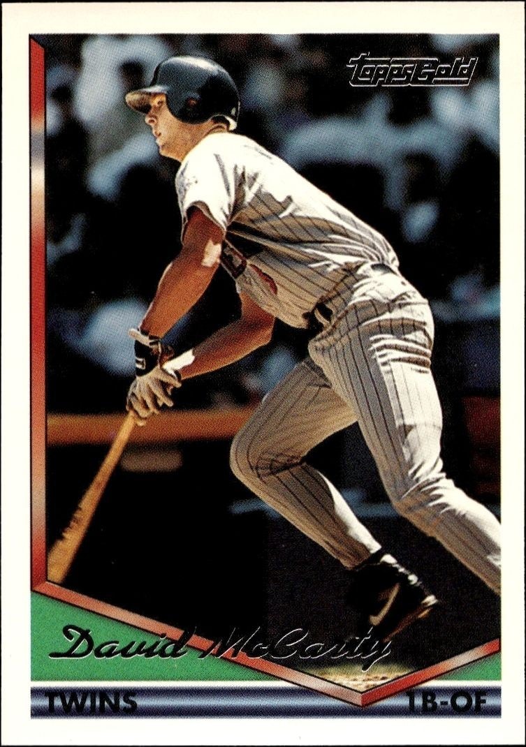 1994 Topps David McCarty #156 trading card