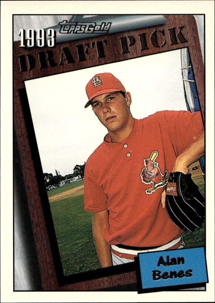 1994 Topps Alan Benes #202 trading card