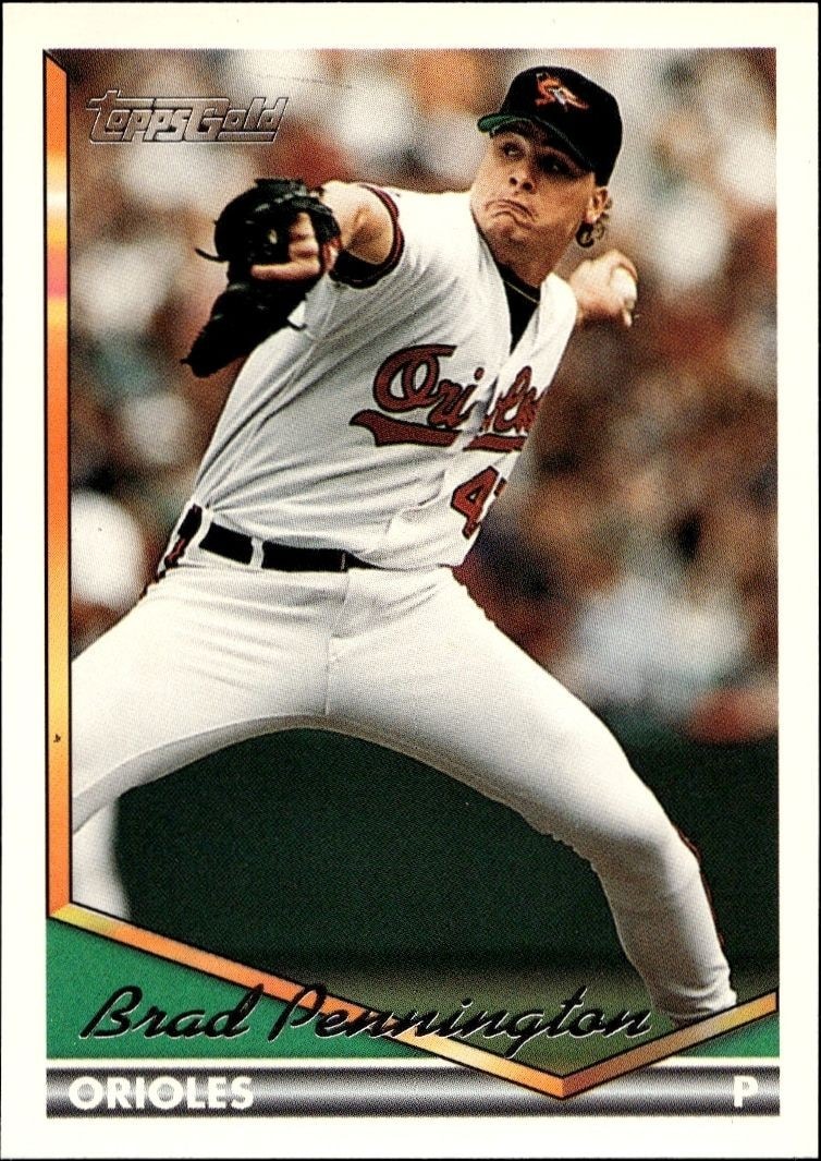 1994 Topps Brad Pennington #271 trading card