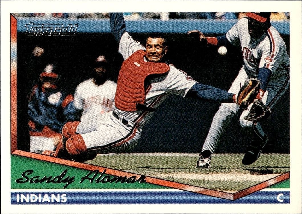 1994 Topps Sandy Alomar, Jr. #273 trading card