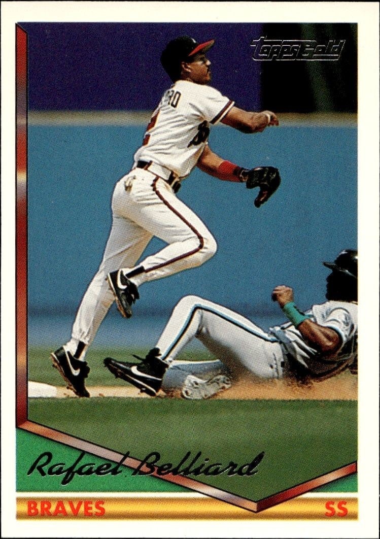 1994 Topps Rafael Belliard #261 trading card