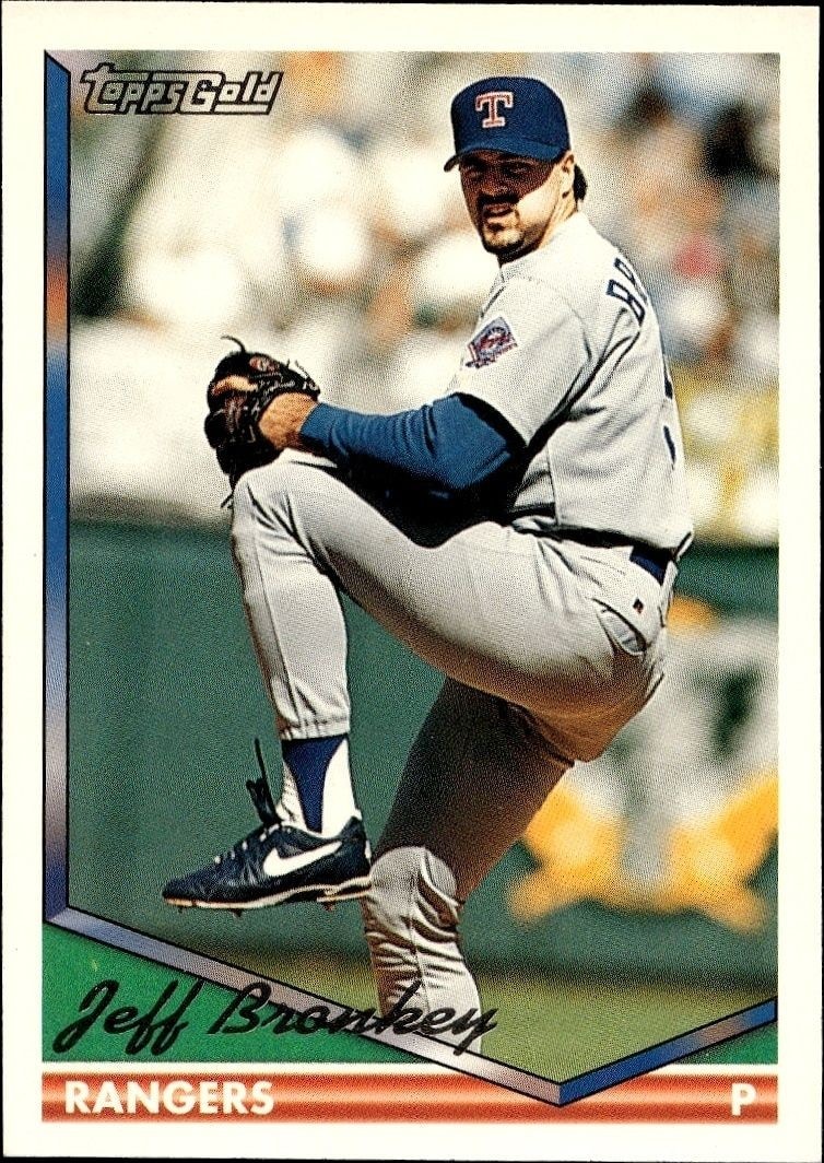 1994 Topps Jeff Bronkey #396 trading card