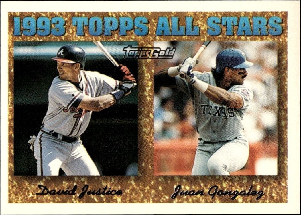 1994 Topps Juan Gonzalez #389 trading card