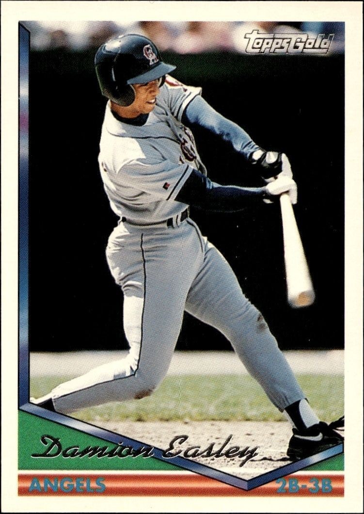 1994 Topps Damion Easley #418 trading card